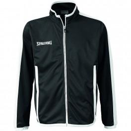 Chaqueta de chandal Spalding Evolution Jacket Negro / Blanco 