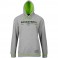 Sudadera con capucha Spalding Team Hoody Gris / Verde Esperanza