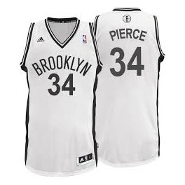 Camiseta Paul Pierce Brooklyn Nets Blanca