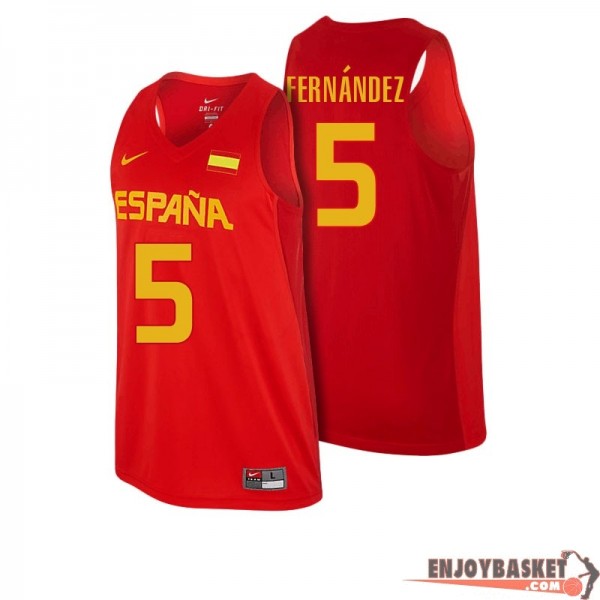 Deseo Inmuebles Rizado Camiseta Rudy Fernandez Selección Española Baloncesto