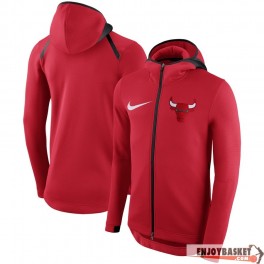 Chicago Bulls Nike Showtime Therma Flex Performance Full-Zip Hoodie