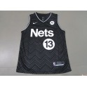 Camiseta James Harden Brooklyn Nets Black Away